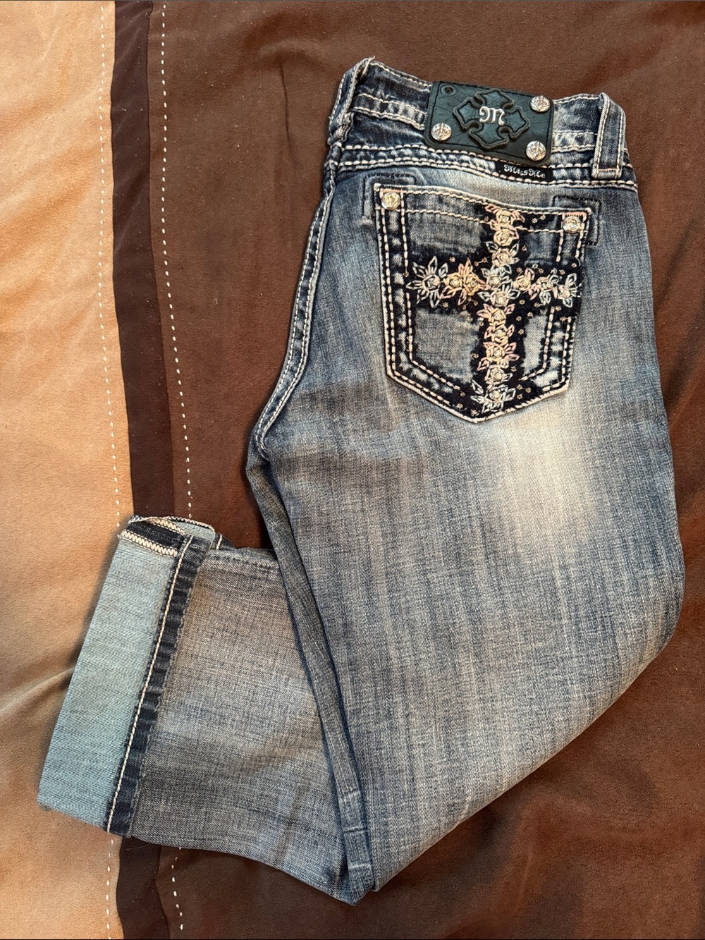 Miss Me Jean Capris